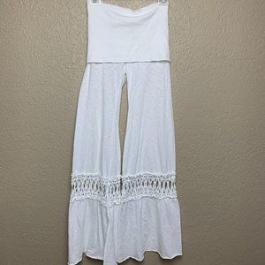 Nightcap Foldover Beach Pants SZ 3 M Flare Leg